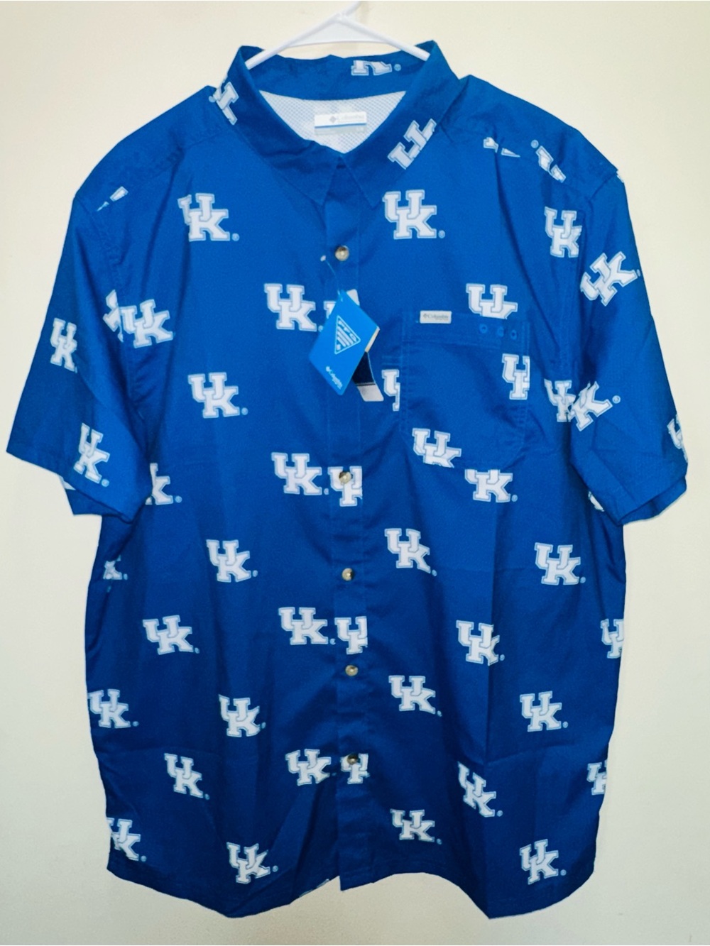 University Of Kentucky UK Wildcats Columbia Super Slack Tide Omni-Shade PFG